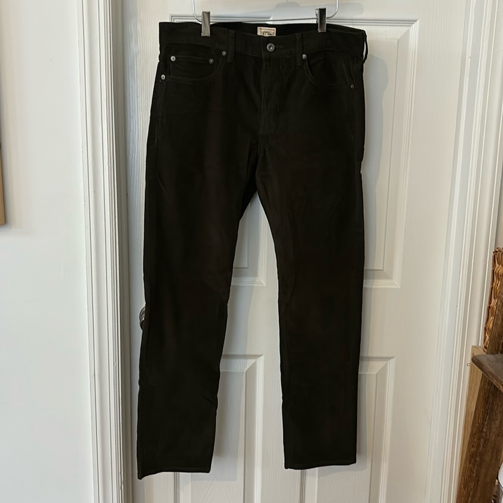J Crew Dark olive corduroy Men’s pants